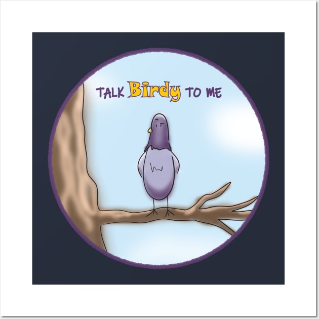 Talk Birdy to Me Wall Art by ATG Designs